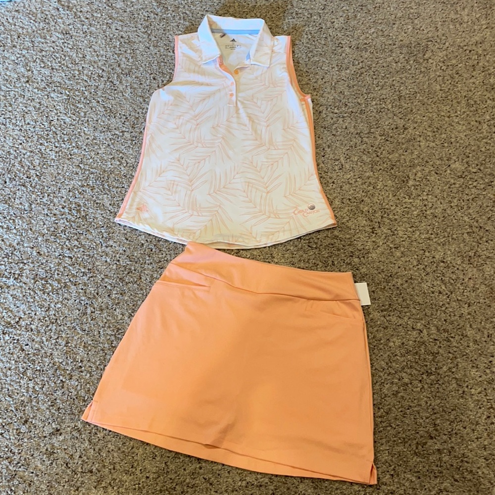 Woman’s Adidas Golf Outfit